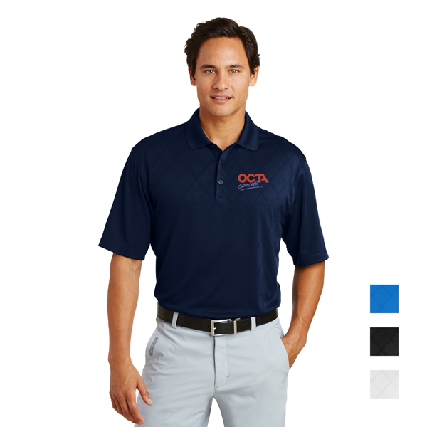 Nike Dri-FIT Cross-Over Texture Polo - Image 1