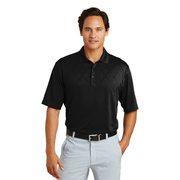 Nike Dri-FIT Cross-Over Texture Polo - Image 2