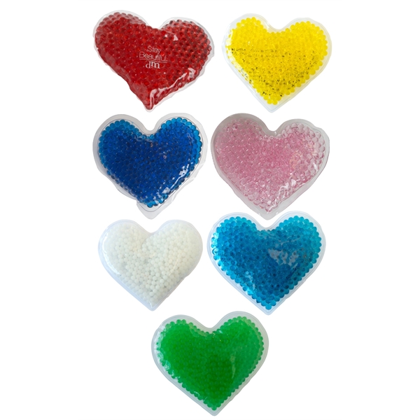 Heart Gel Bead Hot/Cold Packs - Image 1