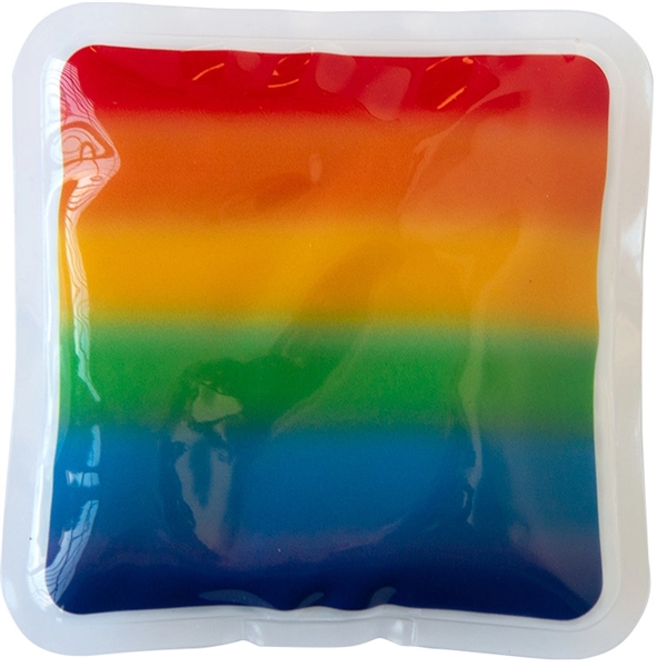 Rainbow Square Bead Hot/Cold Pack