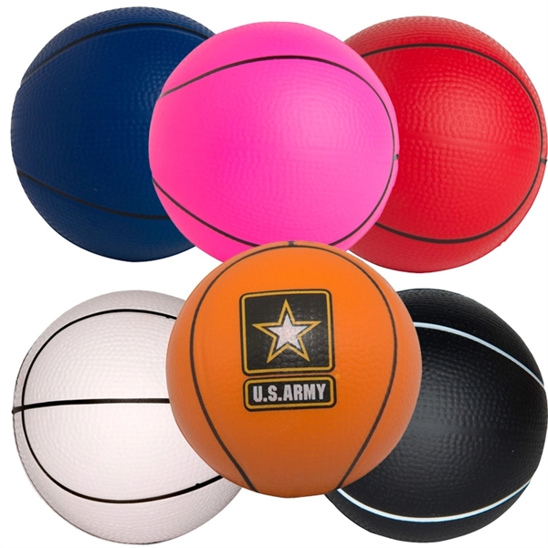 Basketball Squeezies® Stress Reliever - Image 1