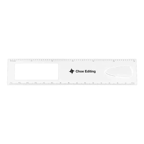 6" Magnifier Ruler With Bookmark - Image 2