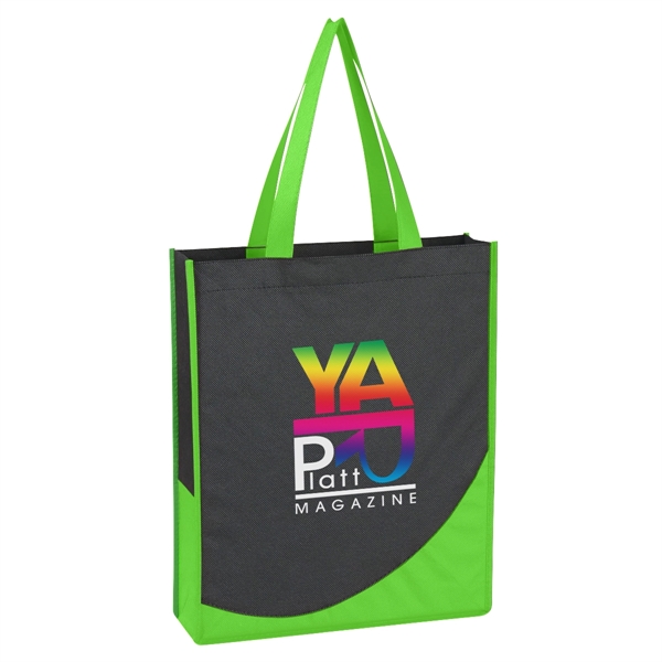 Non-Woven Tote Bag With Accent Trim - Image 3