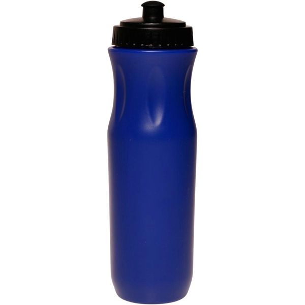 Sports Water Bottle w Push Top Lid 26 oz. Plastic Bottles - Image 3