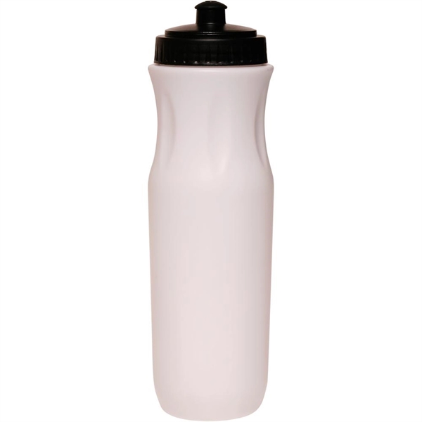Sports Water Bottle w Push Top Lid 26 oz. Plastic Bottles - Image 5