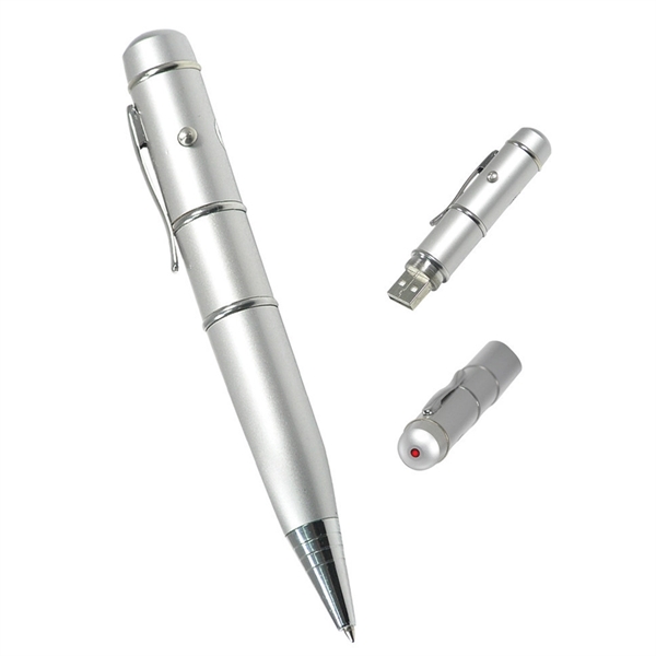 4GB Metal USB Pens With Laser - Image 2