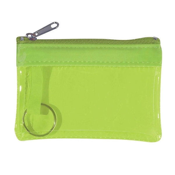 PVC Zippered Coin Pouch - Image 4