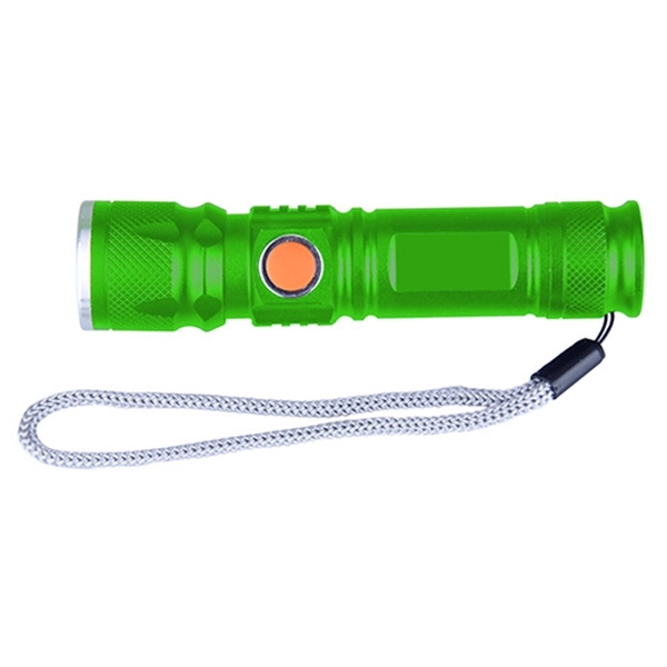 Rechargeable Flashlight w/ Lanyard - Image 3