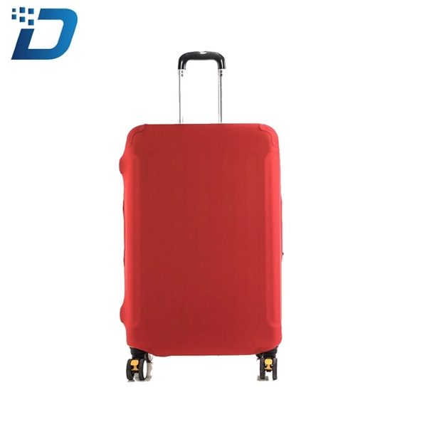 Solid Color Luggage Case Cover With Logo - Image 2