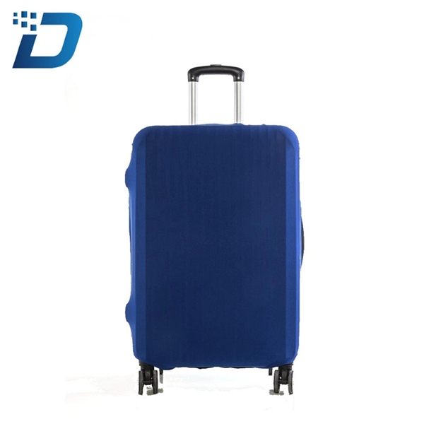 Solid Color Luggage Case Cover With Logo - Image 4