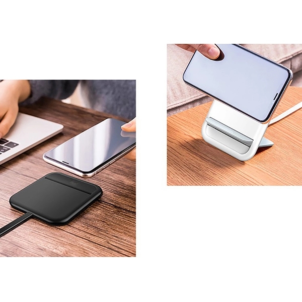 10W Quick Wireless Charger With Full Color Printing And Phon - Image 3