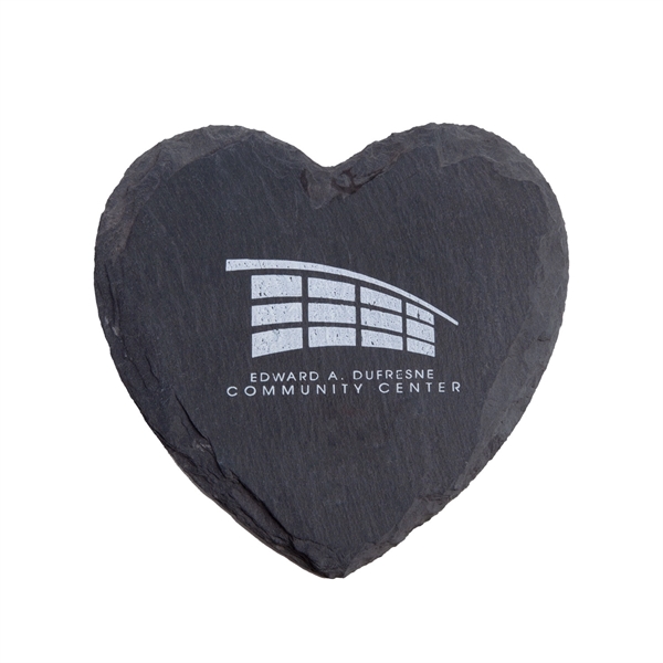 Custom Heart Shaped Slate Coasters - Image 6