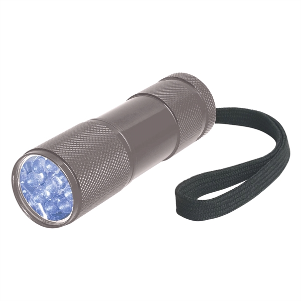 The Stubby Aluminum LED Flashlight With Strap - Image 2