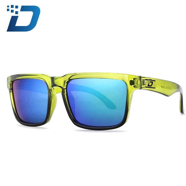 Green Framed Outdoor Sunglasses - Image 1