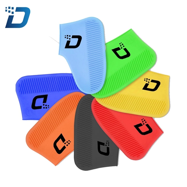 Silicone Waterproof Shoe Cover With Logo - Image 1