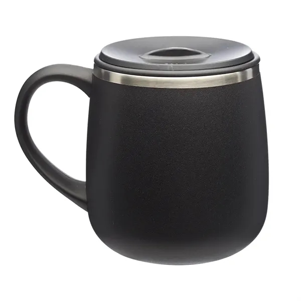 11 oz. Stainless Steel Coffee Mug with Lid - Image 6
