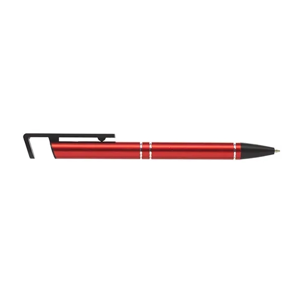 Grand Push Action 2-in-1 Metal Cell Stand Pen - Image 14