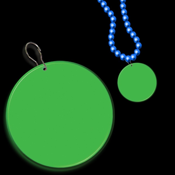 2 1/2" Plastic Medallions for Mardi Gras Bead Necklaces - Image 8