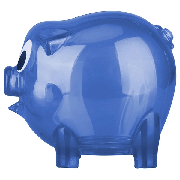 Medium Size Transparent Piggy Bank - Image 2