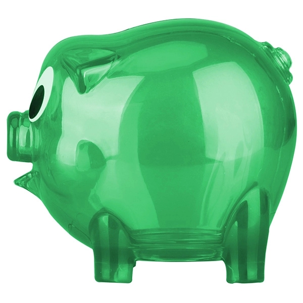 Medium Size Transparent Piggy Bank - Image 3