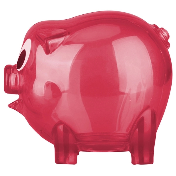 Medium Size Transparent Piggy Bank - Image 5