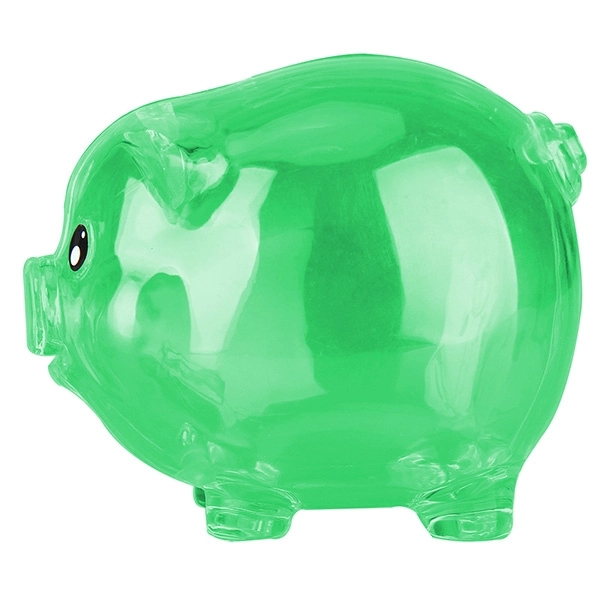 Mini Size Transparent Piggy Bank - Image 2