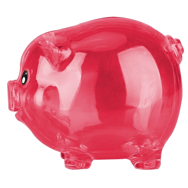 Mini Size Transparent Piggy Bank - Image 3