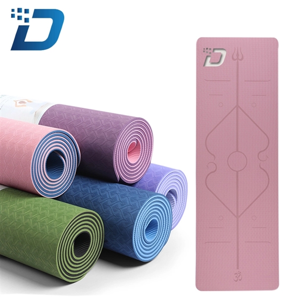 Two-tone Thickened Non-slip Yoga Mat - Image 1