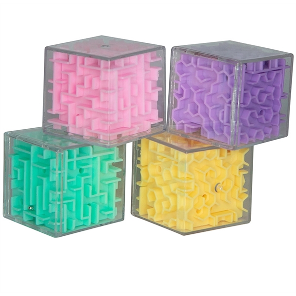Mini Cube Maze Puzzle - Image 1