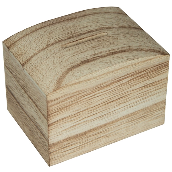 Wooden Bank - Image 1