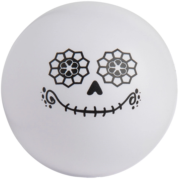 Day of the Dead Ball Squeezies® Stress Reliever - Image 2