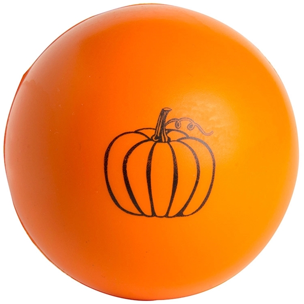 Pumpkin Ball Squeezies® Stress Reliever - Image 3