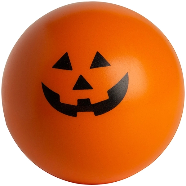 Jack-O-Lantern Ball Squeezies® Stress Reliever - Image 3