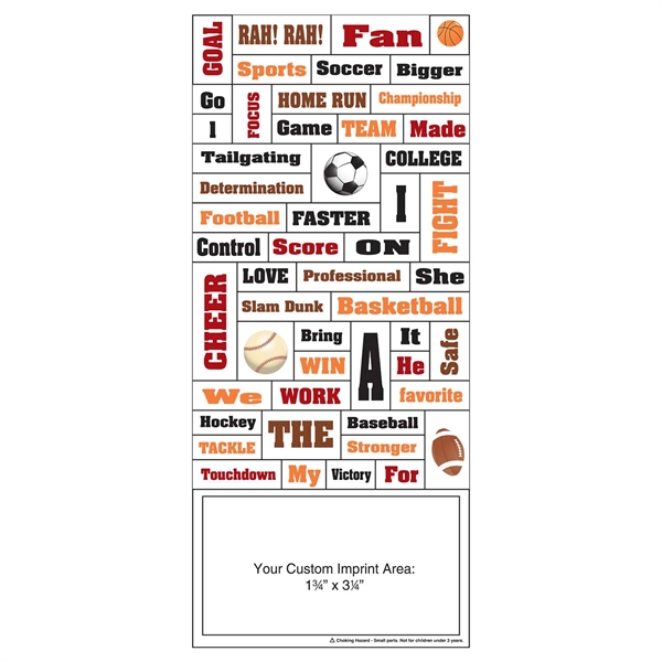 Words Plus™ Business Card Magnet - Image 8