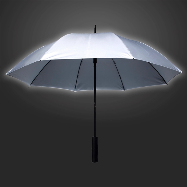 46" Arc High Visibility Reflective Umbrella - Image 2