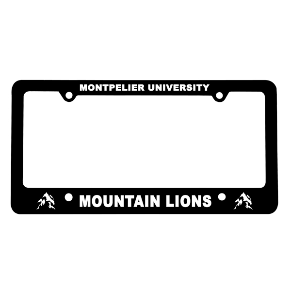 Classic License Frame With 4 Holes - Image 1