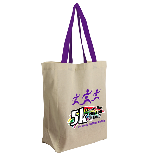 The Brunch Tote - Cotton Grocery Tote - Digital - Image 1