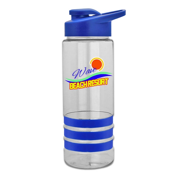 Digital 24 oz Stripe Tritan Bottle with Snap lid - Image 6