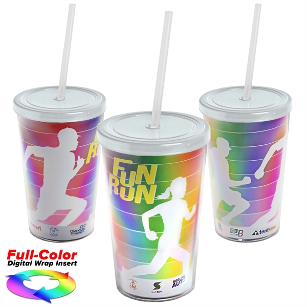 16 oz. Sentinel Tumbler with Full Color Insert - Image 2