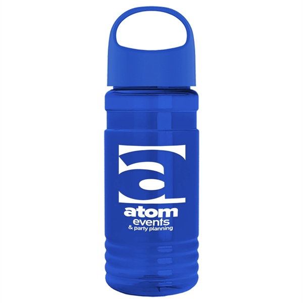 20 Oz. Tritan Sports Bottle With Oval Crest Lid - Image 3