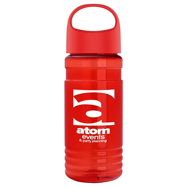 20 Oz. Tritan Sports Bottle With Oval Crest Lid - Image 4