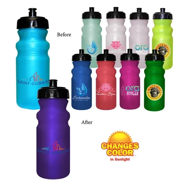 20 oz. Sun Fun Cycle Bottle, Full Color Digital Direct - Image 1