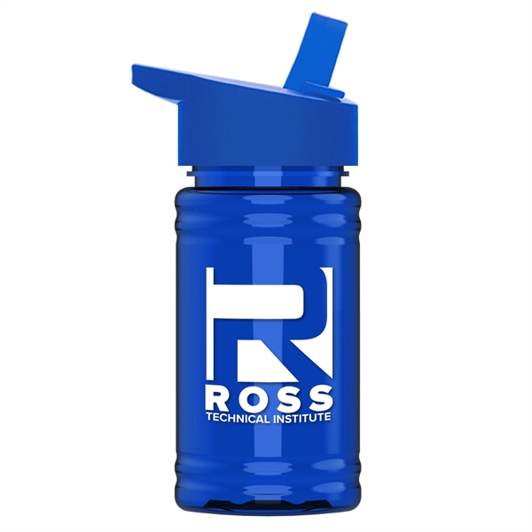 UpCycle - Mini 16 oz. rPet Sports Bottle with Flip Straw Lid - Image 2