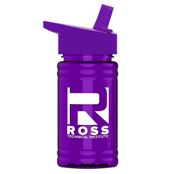 UpCycle - Mini 16 oz. rPet Sports Bottle with Flip Straw Lid - Image 6