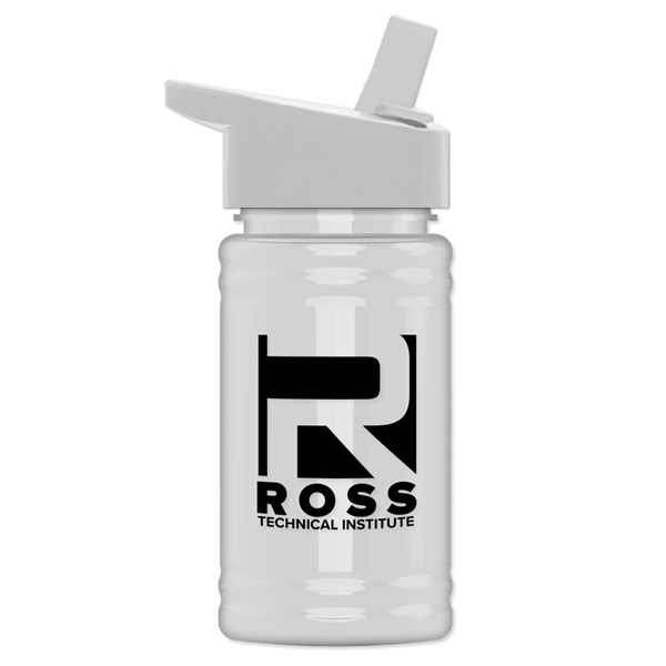UpCycle - Mini 16 oz. rPet Sports Bottle with Flip Straw Lid - Image 7