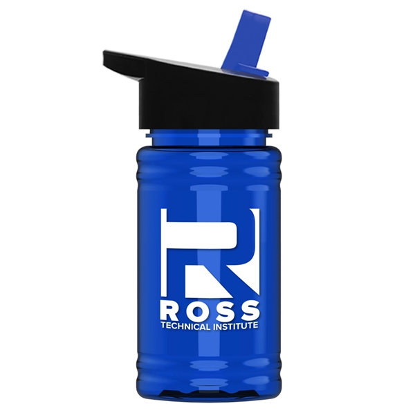 UpCycle - Mini 16 oz. rPet Sports Bottle with Flip Straw Lid - Image 8