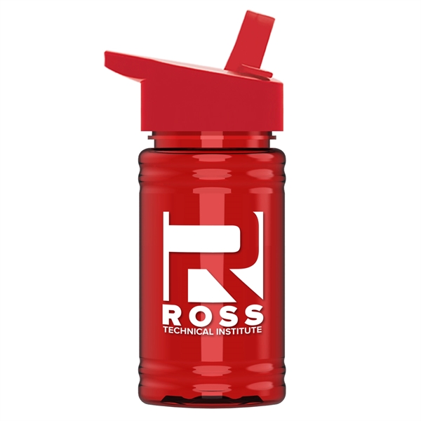 UpCycle - Mini 16 oz. rPet Sports Bottle with Flip Straw Lid - Image 9