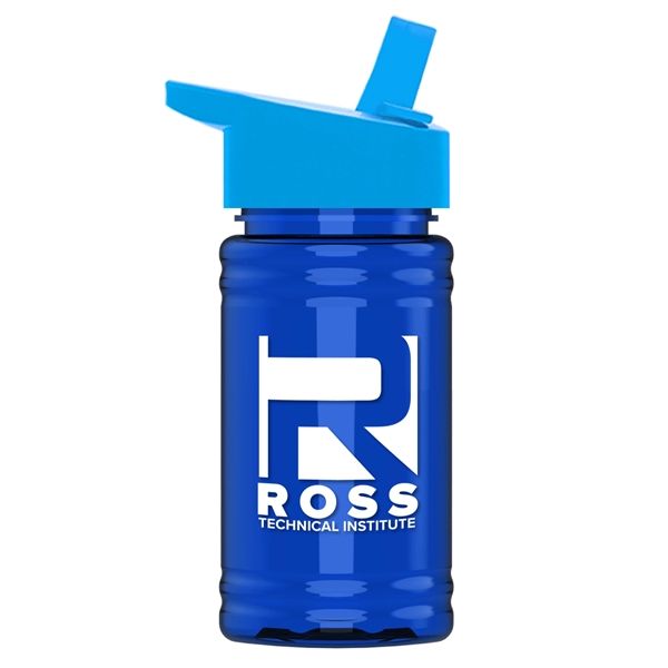 UpCycle - Mini 16 oz. rPet Sports Bottle with Flip Straw Lid - Image 11
