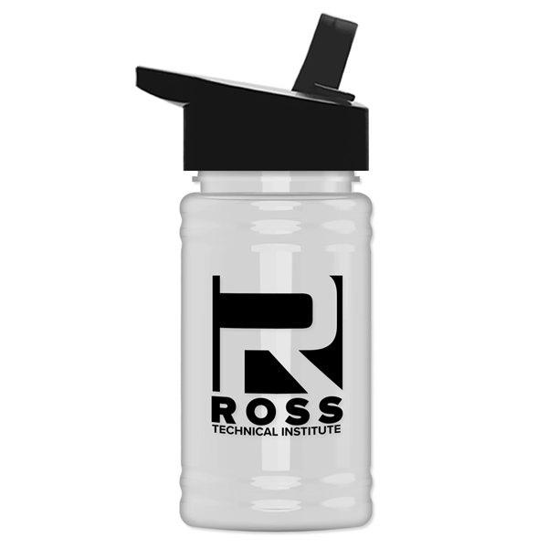 UpCycle - Mini 16 oz. rPet Sports Bottle with Flip Straw Lid - Image 12