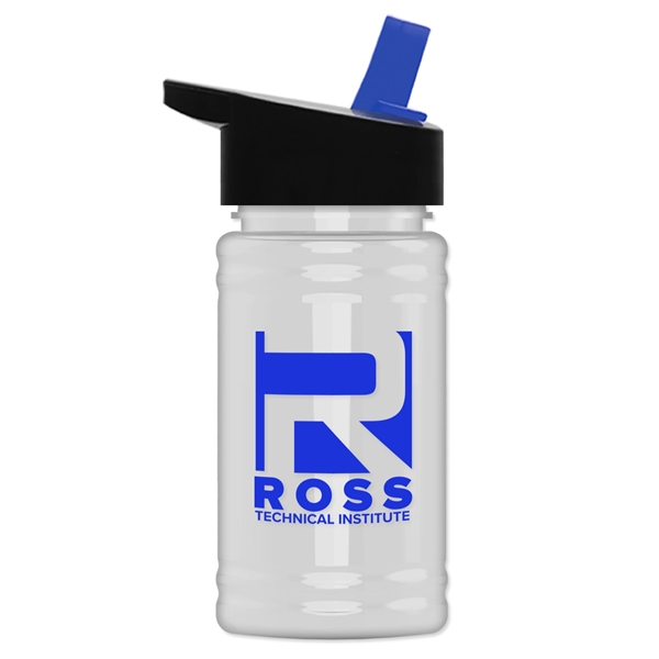 UpCycle - Mini 16 oz. rPet Sports Bottle with Flip Straw Lid - Image 13